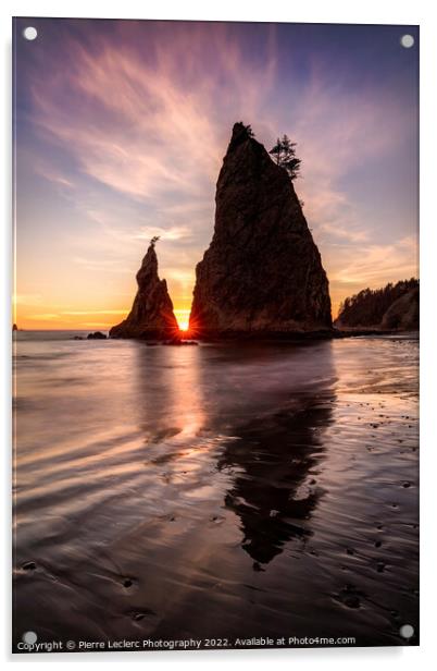 In the Heart of the Sea Stacks Acrylic by Pierre Leclerc Photography