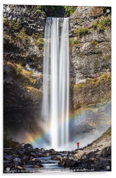 Majestic Waterfall Acrylic by Pierre Leclerc Photography