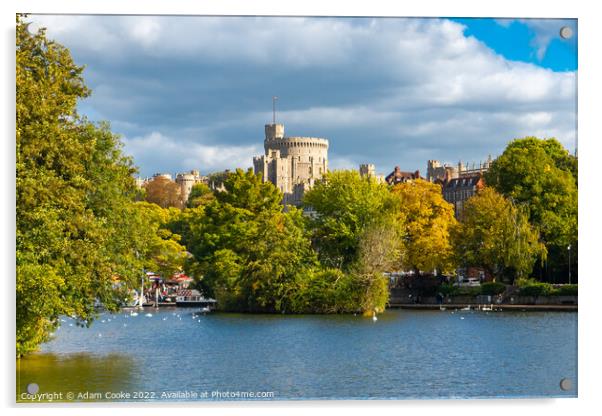 Windsor Castle | River Thames | Windsor Acrylic by Adam Cooke