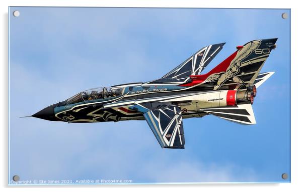 Italian Air Force Panavia Tornado A200-A Acrylic by Ste Jones