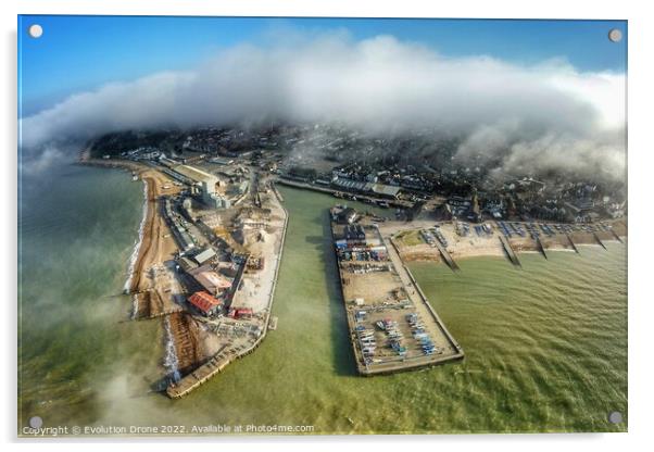 Under the Fog Acrylic by Evolution Drone