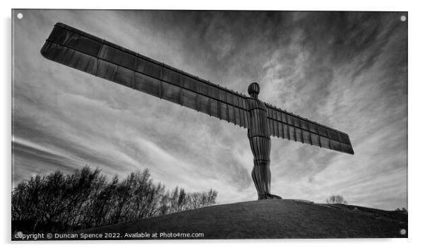 The Angel, Gateshead. Acrylic by Duncan Spence