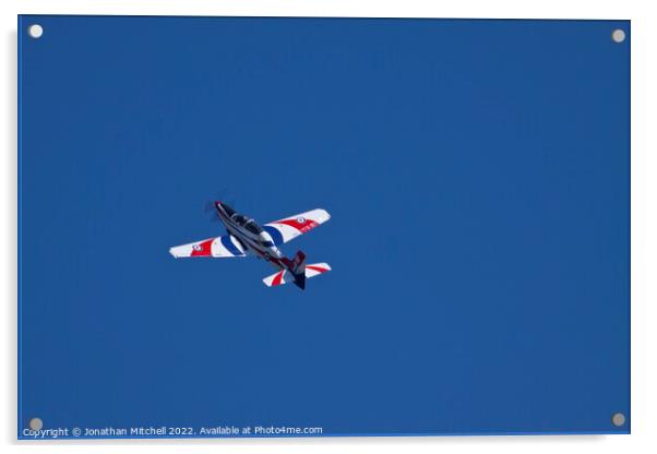 RAF Shorts Tucano Acrylic by Jonathan Mitchell