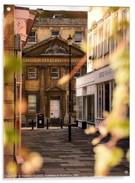 Morning View of Old Bond Street Acrylic by Rowena Ko