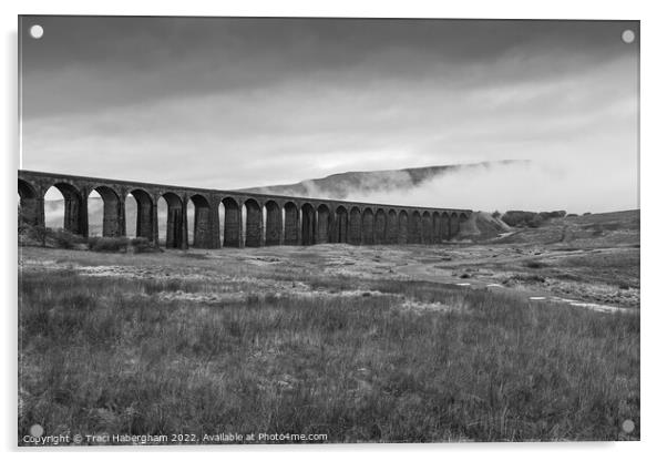 Ribblehead Viaduct Acrylic by Traci Habergham