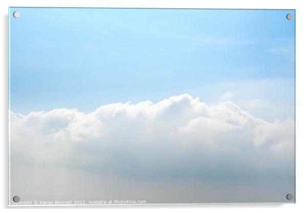 Clouded Skies. 2021 Acrylic by Kieran Bennett