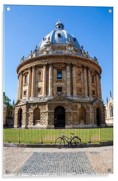 Radcliffe Camera University of Oxford Acrylic by Rose Sicily
