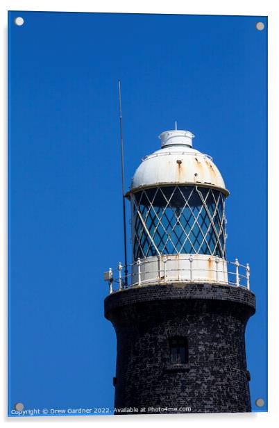Spurn Point Lighthouse Acrylic by Drew Gardner