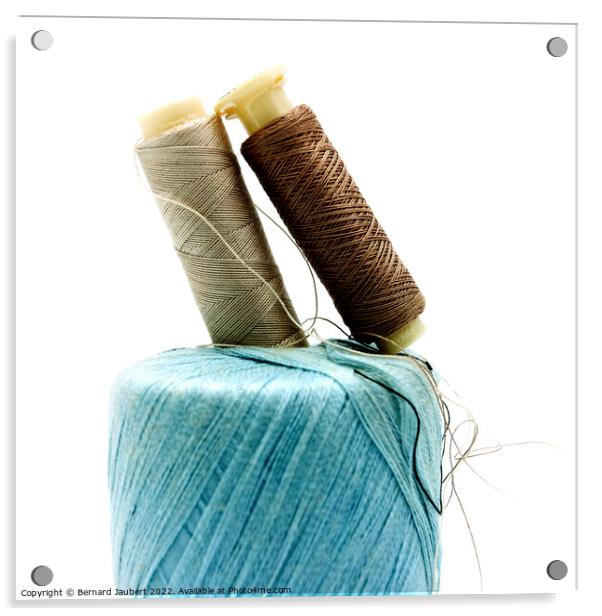Sewing threads Acrylic by Bernard Jaubert