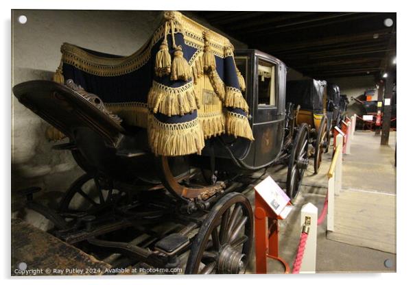 Tyrwhitt-drake Museum Of Carriages –  England, UK. Acrylic by Ray Putley