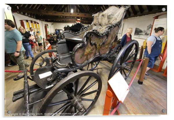 Tyrwhitt-drake Museum of Carriages – England, UK. Acrylic by Ray Putley