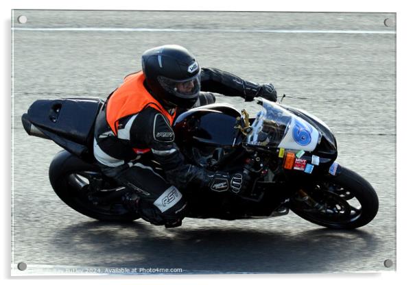Thunderbike Extreme & Ultra Motorcycle Racing. Acrylic by Ray Putley