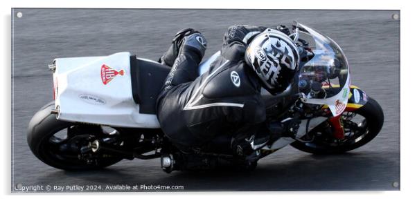 Thunderbike Extreme & Ultra Motorcycle Racing. Acrylic by Ray Putley