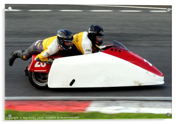 BMCRC F1 & F2 Sidecars Acrylic by Ray Putley