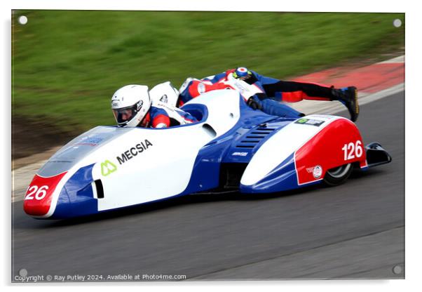 BMCRC F1 & F2 Sidecars Acrylic by Ray Putley