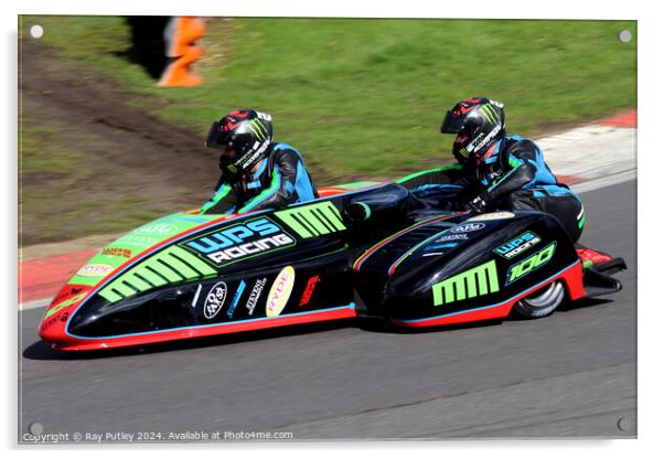 BMCRC F1 & F2 Sidecars Acrylic by Ray Putley