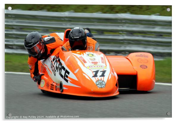 BMCRC F1 & F2 Sidecars Acrylic by Ray Putley