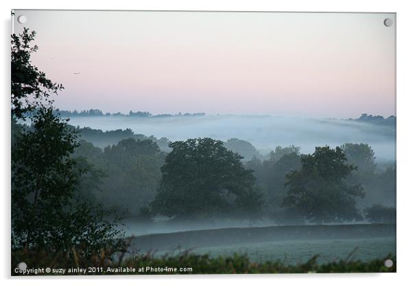 Morning Mist Acrylic by suzy ainley