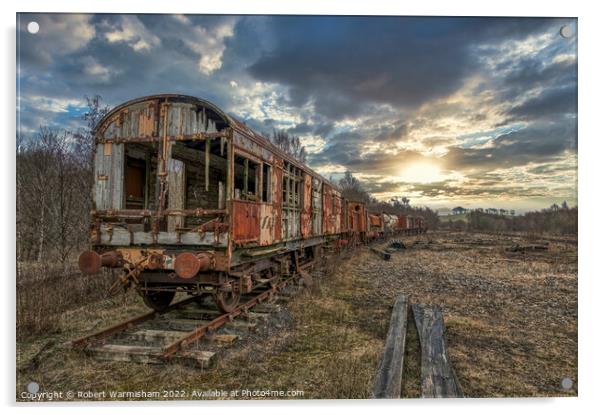 Abandoned Iron Horse Acrylic by RJW Images