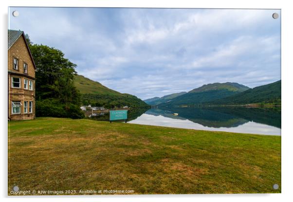 Arrochar Loch Long Acrylic by RJW Images