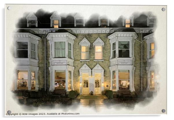 Wheatlands Lodge Hotel York Acrylic by RJW Images