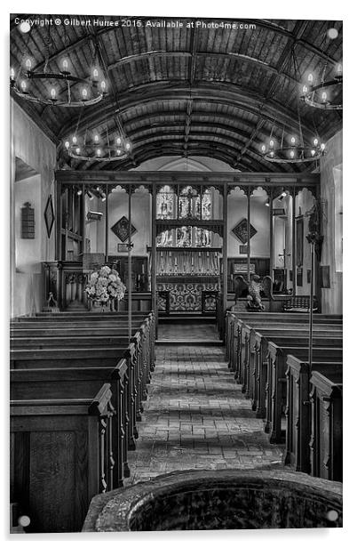 St Margaret's Church: Echoes of Medieval Majesty Acrylic by Gilbert Hurree