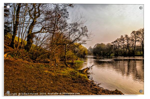 Enchanting Ullswater's River Snapshot Acrylic by Gilbert Hurree