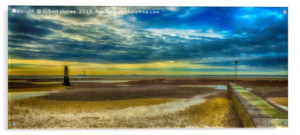 The Iconic Southend-on-Sea Resort Acrylic by Gilbert Hurree