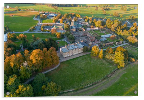 Cannon Hall From The Air Acrylic by Apollo Aerial Photography
