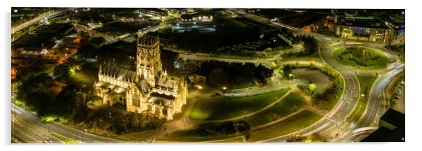 Minster Church Of St George Acrylic by Apollo Aerial Photography