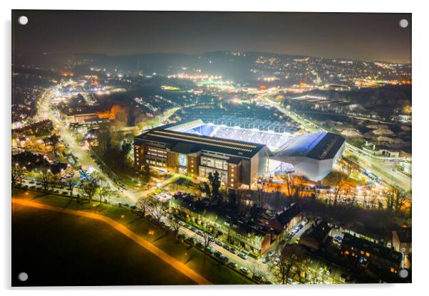 Hillsborough Football Stadium Acrylic by Apollo Aerial Photography