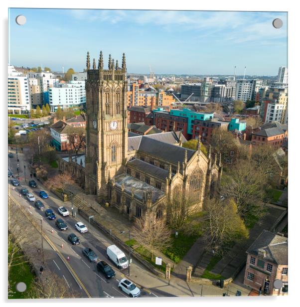 Saint Anne's Cathedral Acrylic by Apollo Aerial Photography