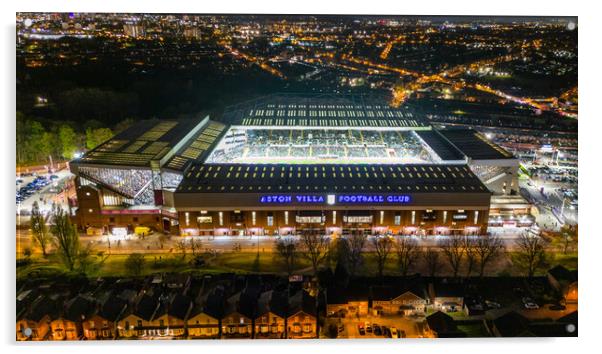Villa Park Aston Villa Acrylic by Apollo Aerial Photography