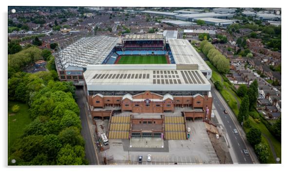 Villa Park Acrylic by Apollo Aerial Photography