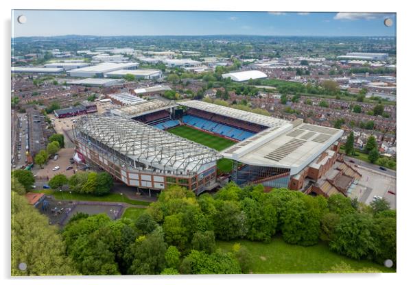 Villa Park Aston Villa FC Acrylic by Apollo Aerial Photography