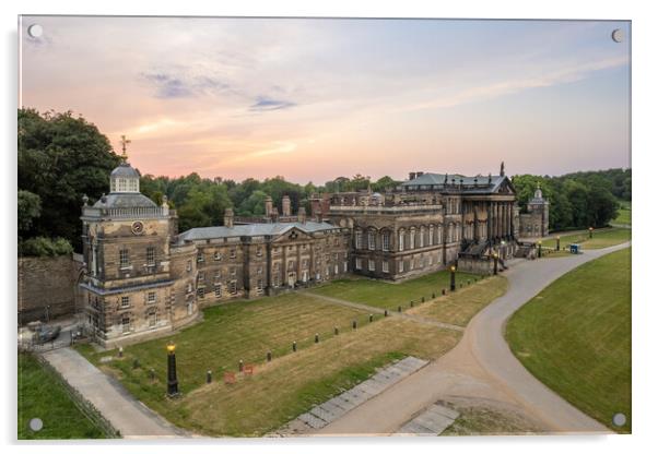 Wentworth Woodhouse Aerial View Acrylic by Apollo Aerial Photography