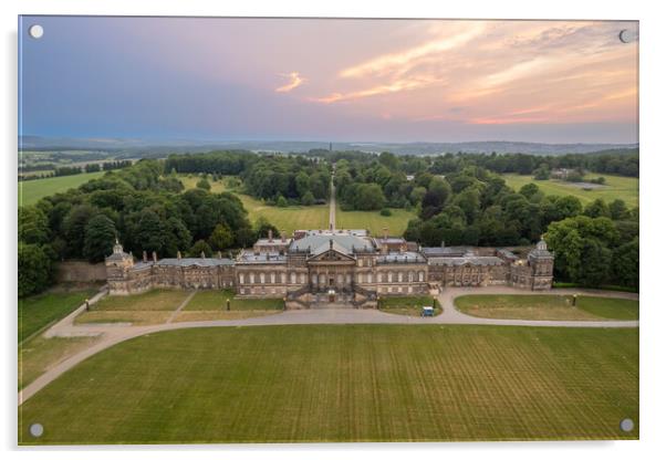 Wentworth Woodhouse Aerial View Acrylic by Apollo Aerial Photography