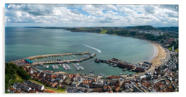 Scarborough's South Bay Acrylic by Apollo Aerial Photography