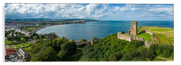 Scarboroughs North Bay Acrylic by Apollo Aerial Photography