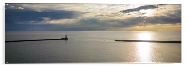 Roker at Dawn Acrylic by Apollo Aerial Photography