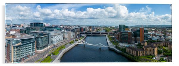 Glasgow Acrylic by Apollo Aerial Photography