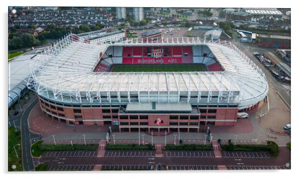 The Black Cats Lair Acrylic by Apollo Aerial Photography