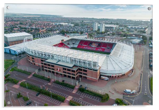 The Stadium of Light Acrylic by Apollo Aerial Photography