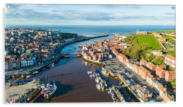 Whitby Views Acrylic by Apollo Aerial Photography