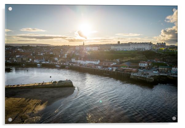 Whitby Acrylic by Apollo Aerial Photography