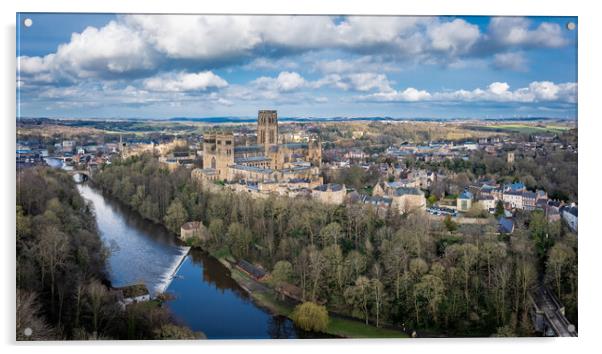 Durham Cathedral Acrylic by Apollo Aerial Photography