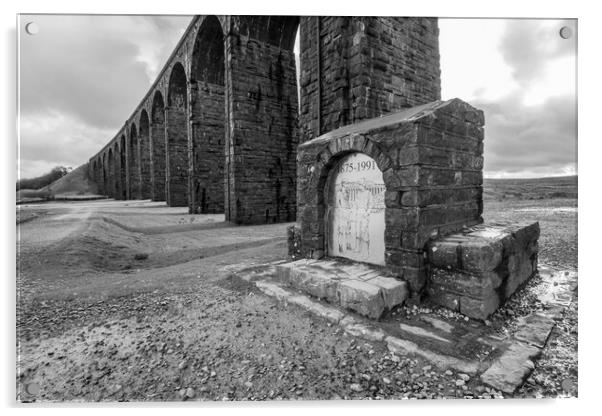 Ribblehead Viaduct Memorial Acrylic by Apollo Aerial Photography