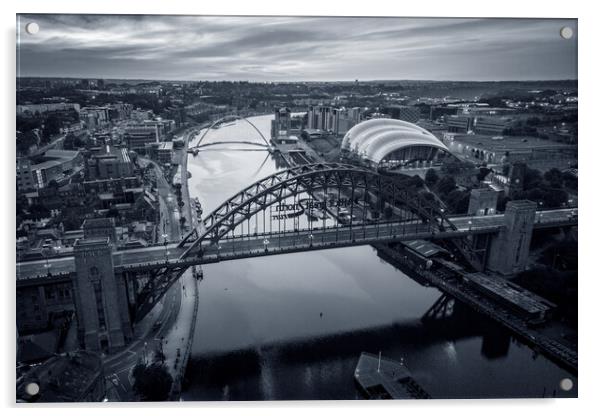 Newcastle Acrylic by Apollo Aerial Photography