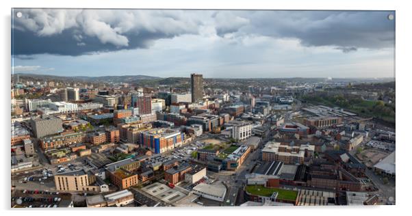 Sheffield Acrylic by Apollo Aerial Photography