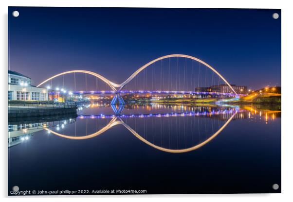 Infinity Bridge Acrylic by John-paul Phillippe